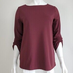 Ann Taylor Maroon Blouse